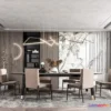 1382491 - Dining Room - Villas 3D Interior Scene - 3D Models - 030 3D Max