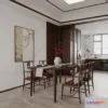 1383023 - Dining Room - 3D Models - 3D Interior Scenes - 003 3D Max