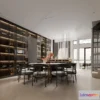 1383219 - Dining Room - 3D Models - 3D Interior Scenes - 006 3D Max