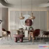 1383705 - Dining Room - Villas 3D Interior Scene - 3D Models - 049 3D Max