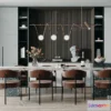 1384315 - Dining Room - Villas 3D Interior Scene - 3D Models - 058 3D Max