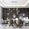 1384745 - Dining Room - Villas 3D Interior Scene - 3D Models - 064 3D Max