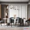 1385080 - Dining Room - Villas 3D Interior Scene - 3D Models - 069 3D Max