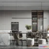 1385537 - Dining Room - Villas 3D Interior Scene - 3D Models - 076 3D Max