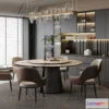 1385625 - Dining Room - 3D Models - 3D Interior Scenes - 042 3D Max