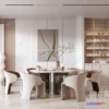 1386285 - Dining Room - 3D Models - 3D Interior Scenes - 052 3D Max