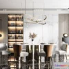 1386372 - Dining Room - Villas 3D Interior Scene - 3D Models - 089 3D Max
