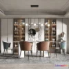 1386561 - Dining Room - Villas 3D Interior Scene - 3D Models - 092 3D Max