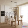 1387401 - Dining Room - 3D Models - 3D Interior Scenes - 069 3D Max