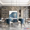 1387706 - Dining Room - Villas 3D Interior Scene - 3D Models - 109 3D Max