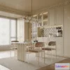 1388053 - Dining Room - 3D Models - 3D Interior Scenes - 079 3D Max