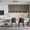 1388623 - Dining Room - Minimalist Style - 3D Interior Scene - 004 3D Max