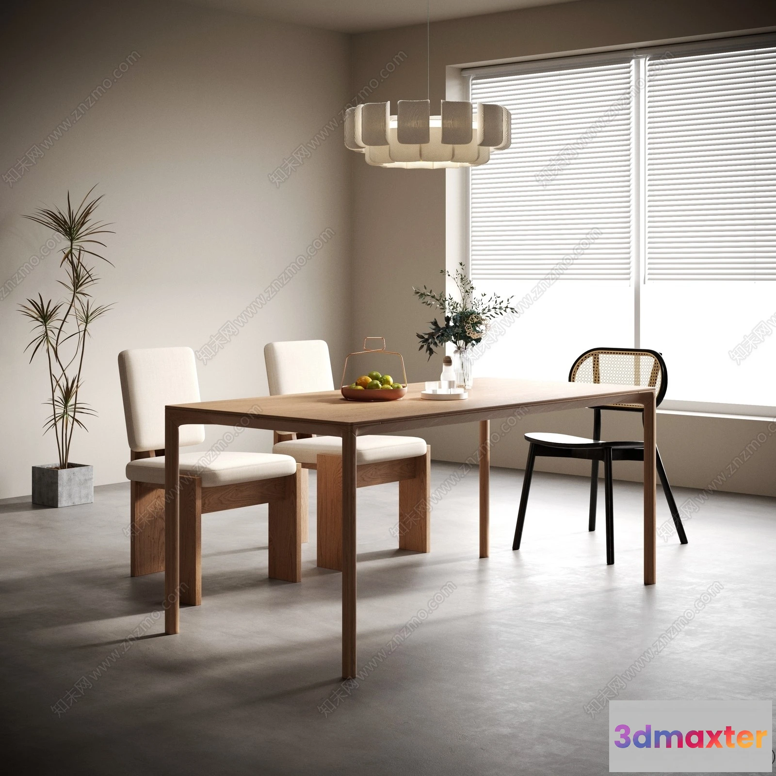 1388677 - Dining Room - 3D Models - 3D Interior Scenes - 088 3D Max