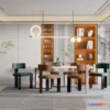 1388775 - Dining Room - Villas 3D Interior Scene - 3D Models - 125 3D Max