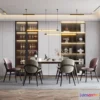 1388832 - Dining Room - Villas 3D Interior Scene - 3D Models - 126 3D Max