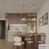 1388943 - Dining Room - 3D Models - 3D Interior Scenes - 092 3D Max