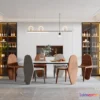 1388969 - Dining Room - Villas 3D Interior Scene - 3D Models - 128 3D Max