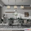 1389100 - Dining Room - Villas 3D Interior Scene - 3D Models - 130 3D Max