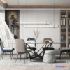 1389335 - Dining Room - Minimalist Style - 3D Interior Scene - 015 3D Max