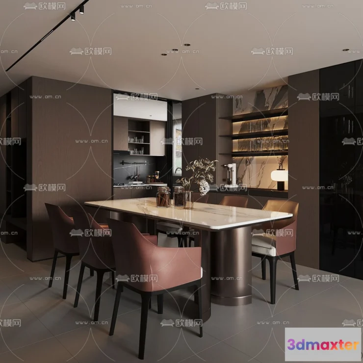 1389524 - Dining Room - 3D Models - 3D Interior Scenes - 101 3D Max