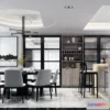 1389545 - Dining Room - Minimalist Style - 3D Interior Scene - 018 3D Max