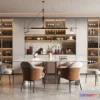 1389615 - Dining Room - Villas 3D Interior Scene - 3D Models - 138 3D Max