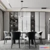 1389616 - Dining Room - Minimalist Style - 3D Interior Scene - 019 3D Max