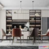 1389755 - Dining Room - Villas 3D Interior Scene - 3D Models - 140 3D Max