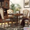 1389970 - Dining Room 3D Interior Scene - American Style - 002 3D Max