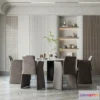 1390302 - Dining Room - Villas 3D Interior Scene - 3D Models - 148 3D Max