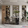 1390642 - Dining Room - Villas 3D Interior Scene - 3D Models - 153 3D Max