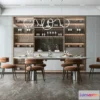 1390702 - Dining Room - Villas 3D Interior Scene - 3D Models - 154 3D Max