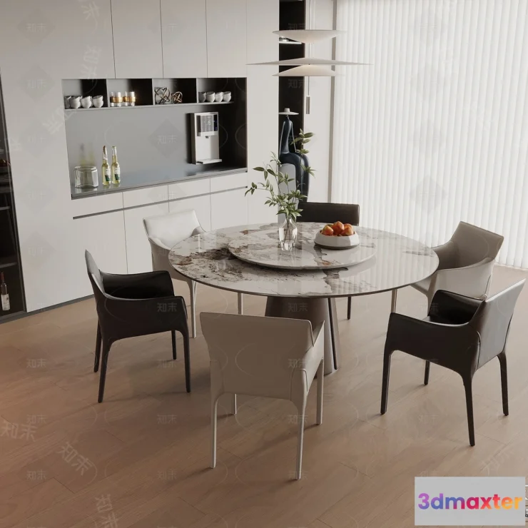 1390912 - Dining Room - 3D Models - 3D Interior Scenes - 122 3D Max