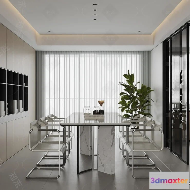 1390975 - Dining Room - 3D Models - 3D Interior Scenes - 123 3D Max