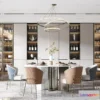 1391310 - Dining Room - Villas 3D Interior Scene - 3D Models - 163 3D Max