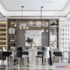 1575348 - Luxury Style Interior 3D Blocks - Dining Room 3D Model - 164 3D Max
