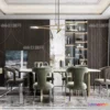 1575356 - Luxury Style Interior 3D Blocks - Dining Room 3D Model - 168 3D Max
