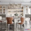 1575390 - Luxury Style Interior 3D Blocks - Dining Room 3D Model - 185 3D Max