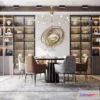 1575394 - Luxury Style Interior 3D Blocks - Dining Room 3D Model - 187 3D Max
