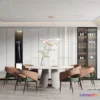 1575402 - Luxury Style Interior 3D Blocks - Dining Room 3D Model - 191 3D Max