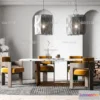 1575478 - Minimalist Style Interior 3D Blocks - Dining Room 3D Model - 237 3D Max