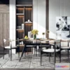 1575558 - Nordic Style Interior 3D Blocks - Dining Room 3D Model - 402 3D Max