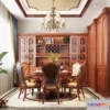 1575622 - Europe Style Interior 3D Blocks - Dining Room 3D Model - 187 3D Max