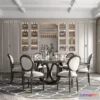 1575660 - Europe Style Interior 3D Blocks - Dining Room 3D Model - 206 3D Max