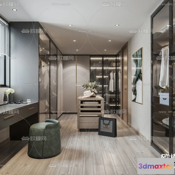 1142712 - Corona Render 3D Scenes - Dressing Room - 0005