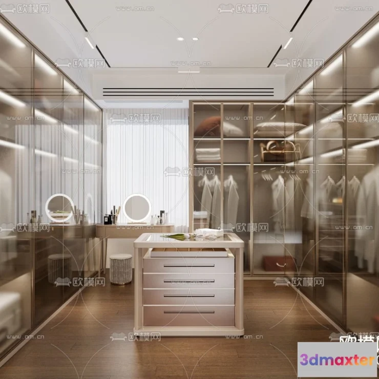 1142722 - Corona Render 3D Scenes - Dressing Room - 0010