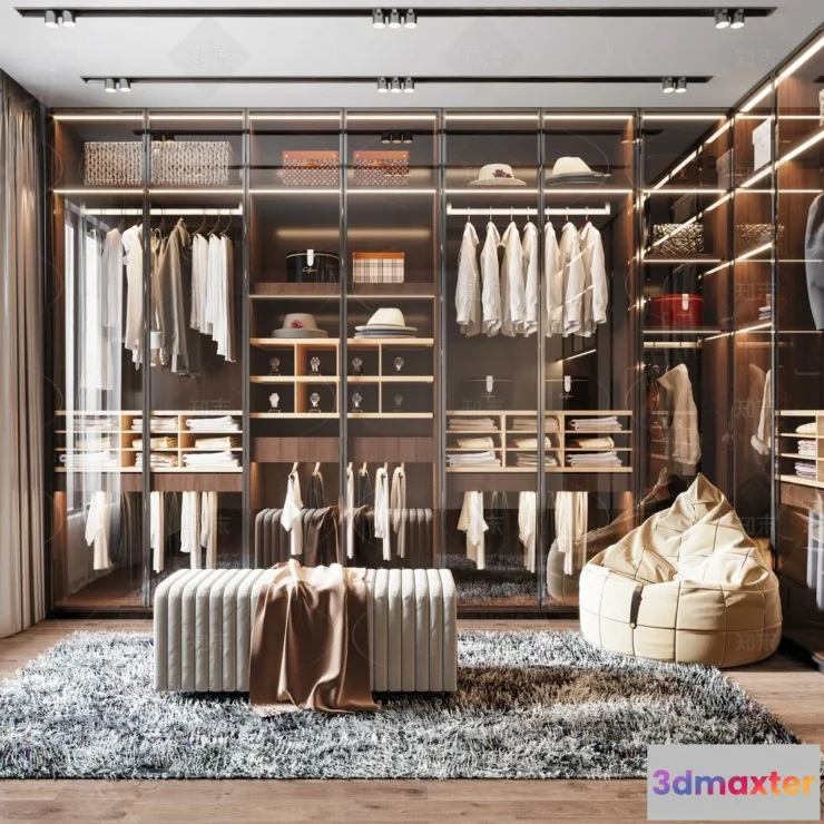1370903 - Dressing Room - 3D Models - 3D Interior Scenes - 011 3D Max