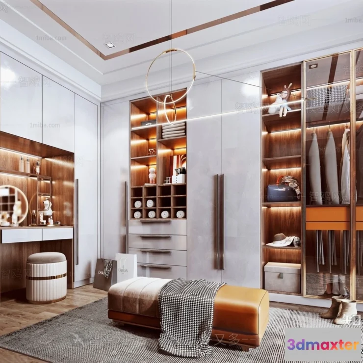 1370964 - Dressing Room - 3D Models - 3D Interior Scenes - 012 3D Max