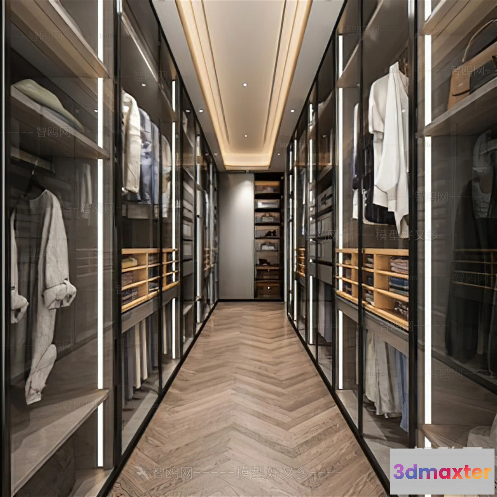 1371857 - Dressing Room - 3D Models - 3D Interior Scenes - 025 3D Max