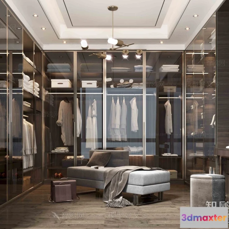 1372119 - Dressing Room - 3D Models - 3D Interior Scenes - 029 3D Max